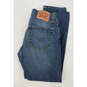 Levis 511 Jeans Mens 32x30 Blue Slim Fit Medium Wash American‎ Denim Pants